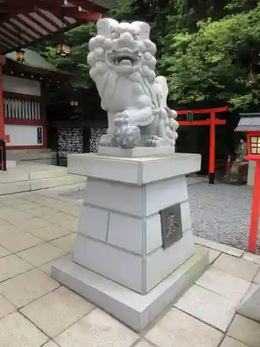 來宮神社の狛犬