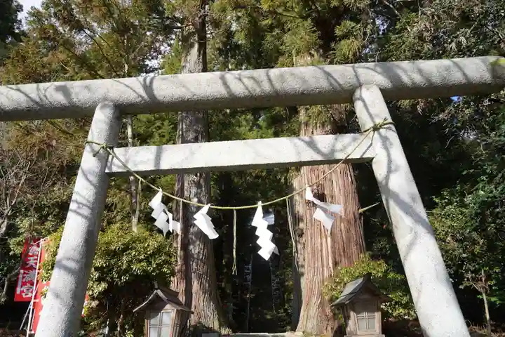 鹿島大神宮の鳥居