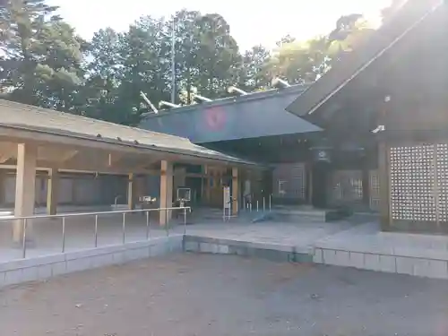 石川護國神社の本殿・本堂