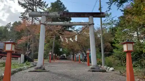 滝上神社の鳥居