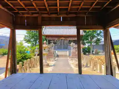 神明社（三丸渕寺東）の本殿・本堂