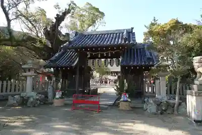 洲本八幡神社の山門・神門