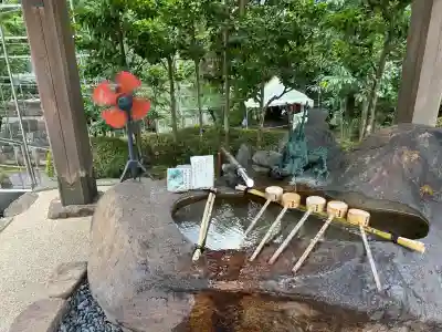 白山宮の手水舎