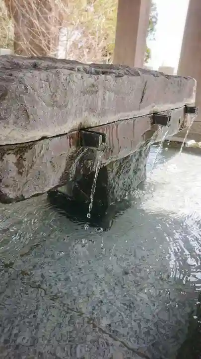 筑波山神社の手水舎