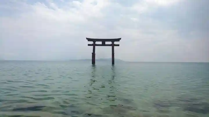 白鬚神社の鳥居