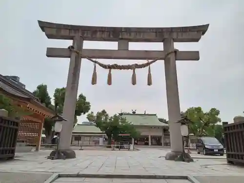 生國魂神社の鳥居