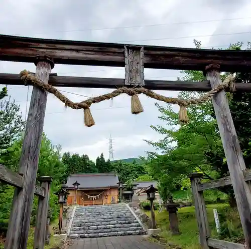 磐梯神社の鳥居