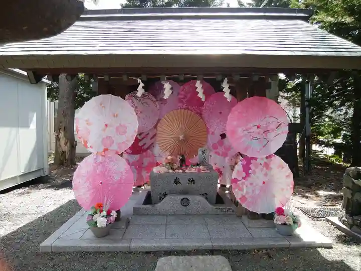 札幌諏訪神社の手水舎