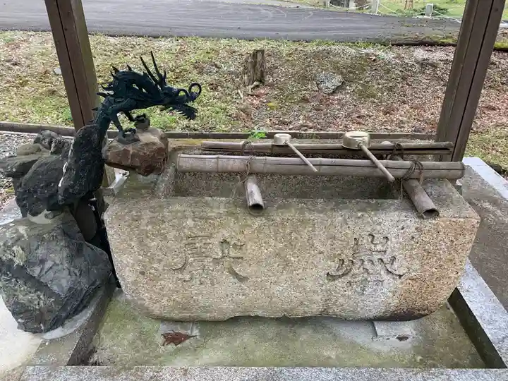 黒田神社の手水舎