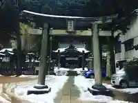 四所神社の鳥居