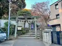 吹上稲荷神社の鳥居