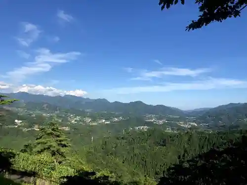 嶽宮神社の景色