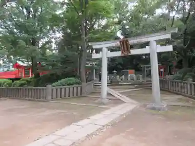 根津神社の鳥居