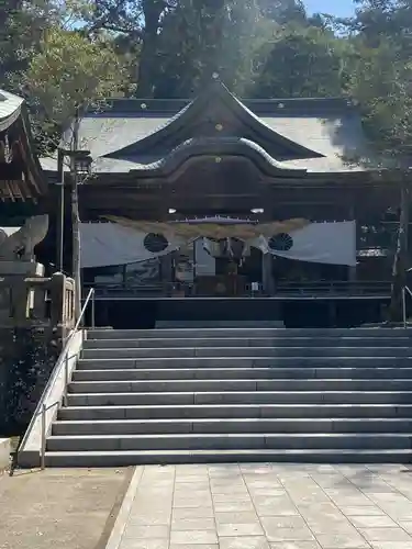 西寒多神社の本殿・本堂