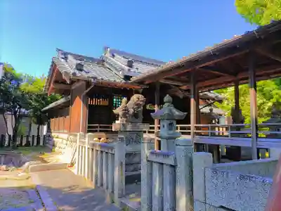 神明社(西田中)の本殿・本堂
