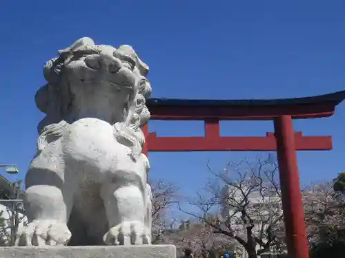 鶴岡八幡宮の狛犬