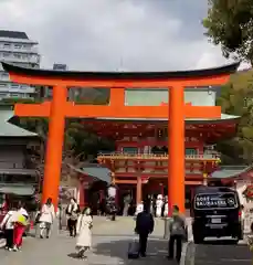 生田神社の鳥居