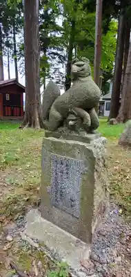 盛岡天満宮の狛犬