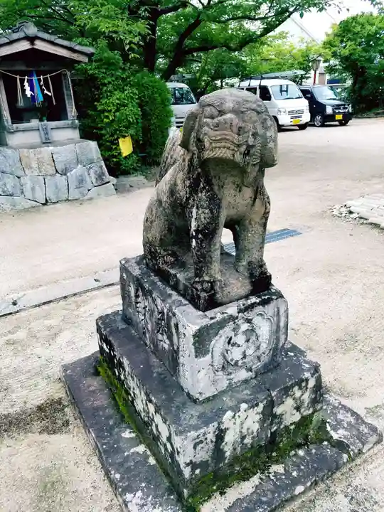 髙木八幡宮の狛犬