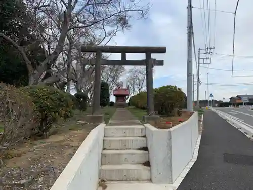 稲荷神社の鳥居