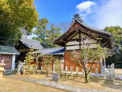 石井神明社の本殿・本堂