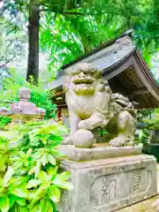 大宝八幡宮の狛犬