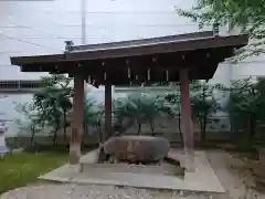 泥江縣神社の手水