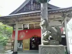 萬蔵稲荷神社の狛犬