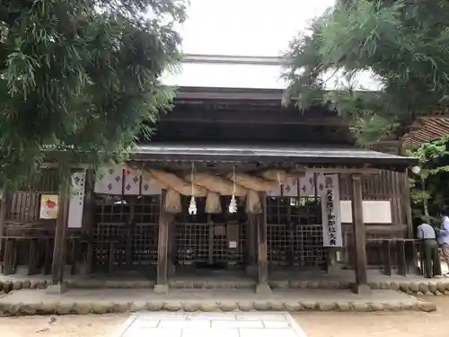 玉作湯神社の本殿