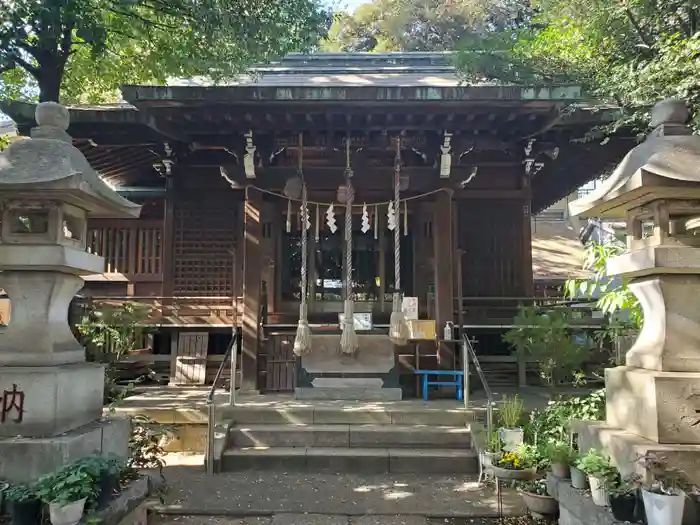 大原稲荷神社の本殿