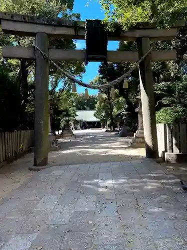 原田神社の鳥居