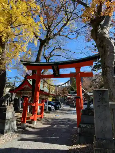 深志神社の鳥居