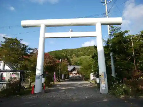 相馬妙見宮　大上川神社の鳥居