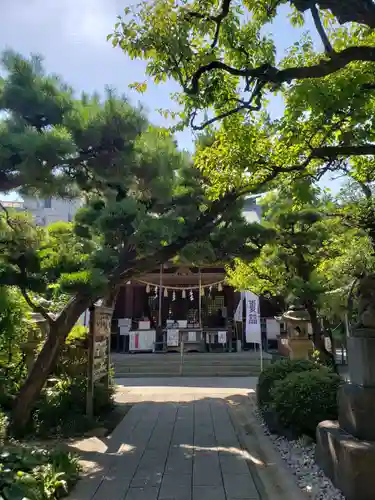鳩森八幡神社の本殿・本堂