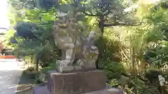 道野辺八幡宮の狛犬