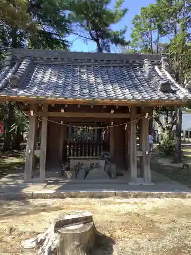 八剱社の手水舎