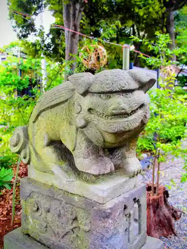 菊田神社の狛犬