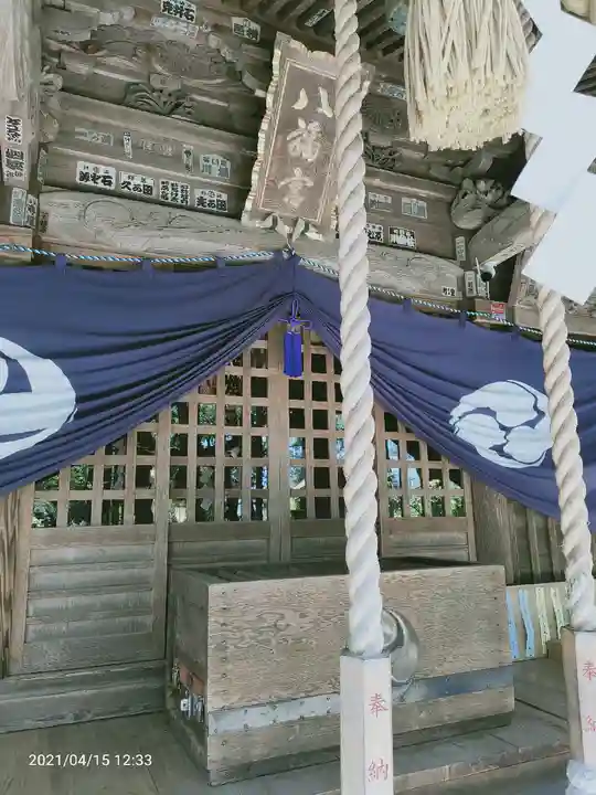 間々田八幡宮の本殿・本堂