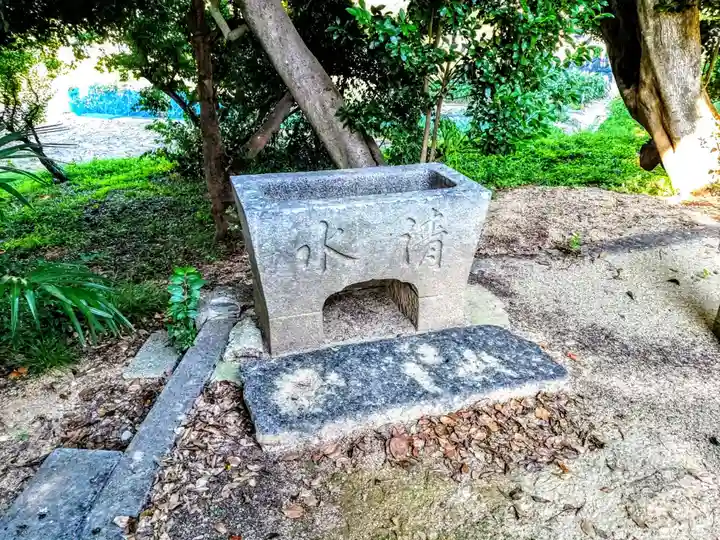 秋葉神社(吉原秋葉社)の手水舎