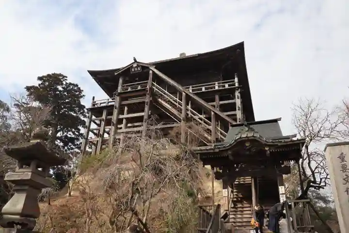 笠森寺の本殿・本堂