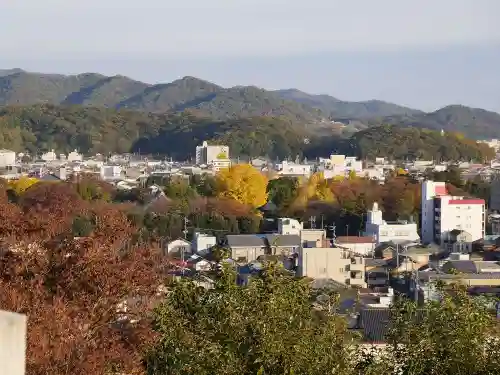 足利織姫神社の景色