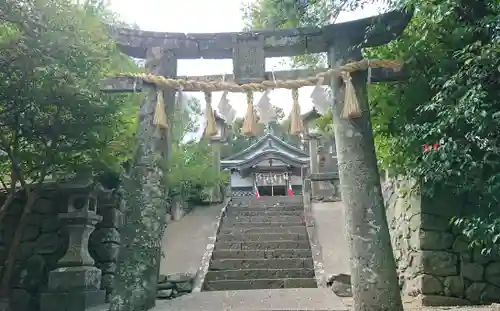 國津神社の鳥居