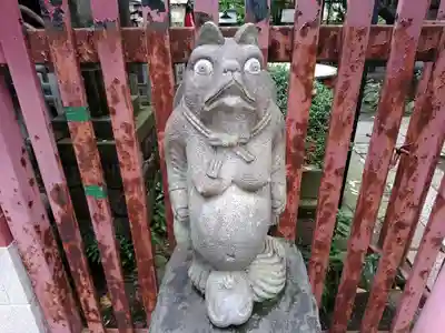柳森神社の狛犬