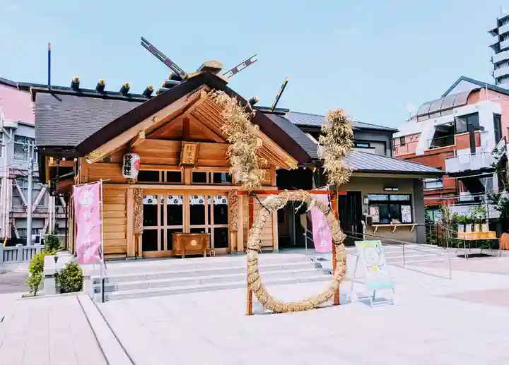 駒込妙義神社の本殿・本堂