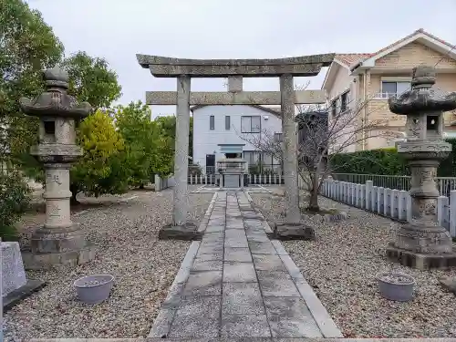 住吉神社（下津住吉町）の鳥居