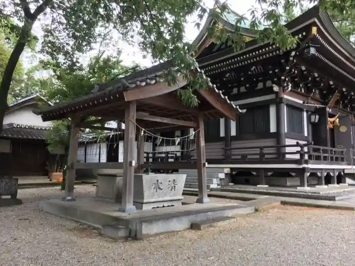 和泉八劔神社の手水舎