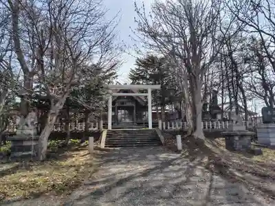 留萌神社の鳥居