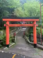 満願寺不動尊の鳥居