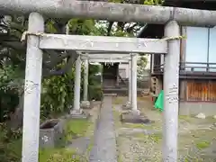 六月八幡神社の鳥居