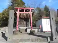 福富稲荷の鳥居